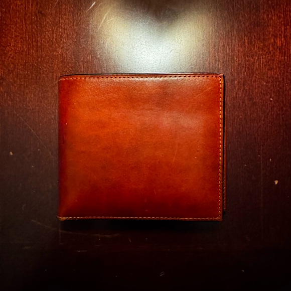 Coach Other - Bosca Brown Leather Wallet